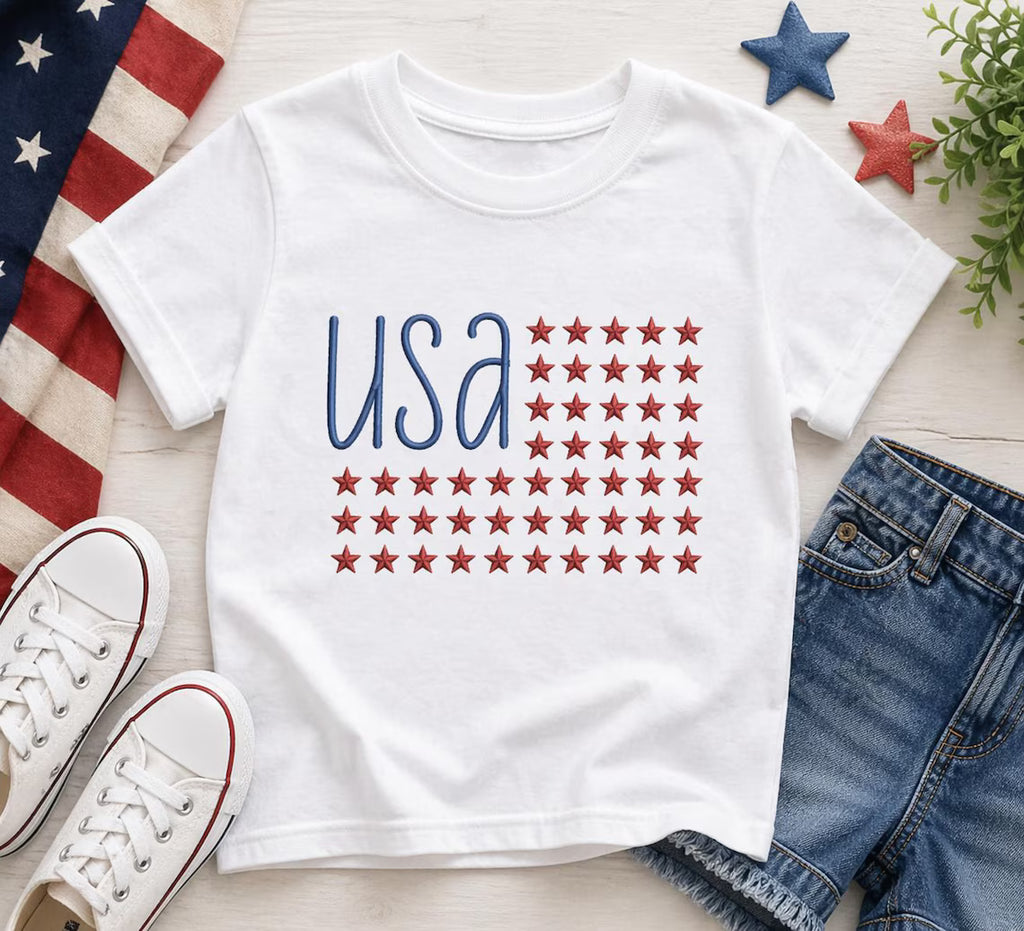 Set 9 USA Embroidery Bundle Design,American Flag Embroidery Design Patriotic Flag Embroidery Design, 4th of July, Teddy Bear Embroidery